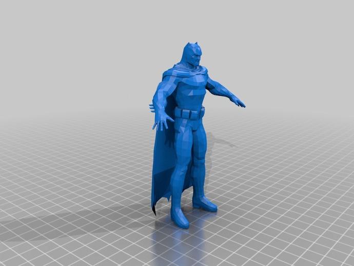 蝙蝠侠 3D打印模型渲染图